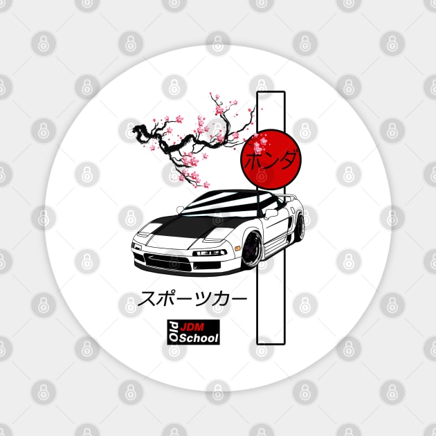 JDM NA1 Red Sun Edition Magnet by OSJ Store